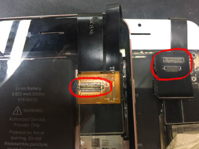 Perbedaan antara lcd iPhone 6 dengan iPhone 6S dan iPhone 7